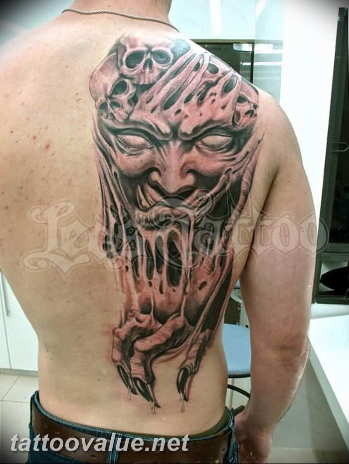 photo photo tattoo demon 05.12.2018 №042 - tattoo patterns - tattoovalue.net